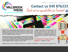 Tablet Screenshot of millbrookpress.ie